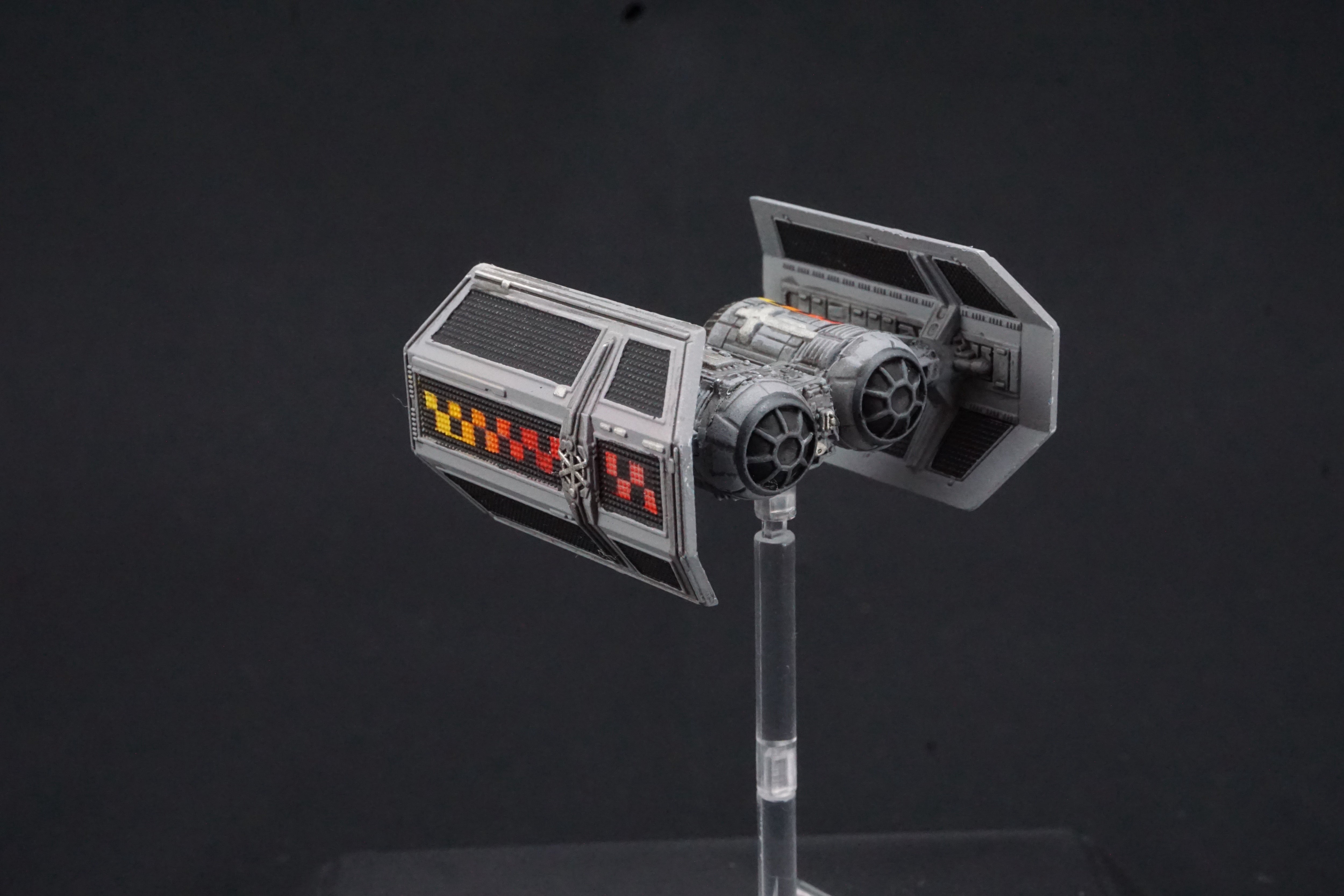 Star Wars X-Wing Miniatures Game TIE Bomber Shuttle Modification Pro Painted