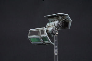 Star Wars X-Wing Miniatures Game TIE Bomber Shuttle Modification Pro Painted Green Fade