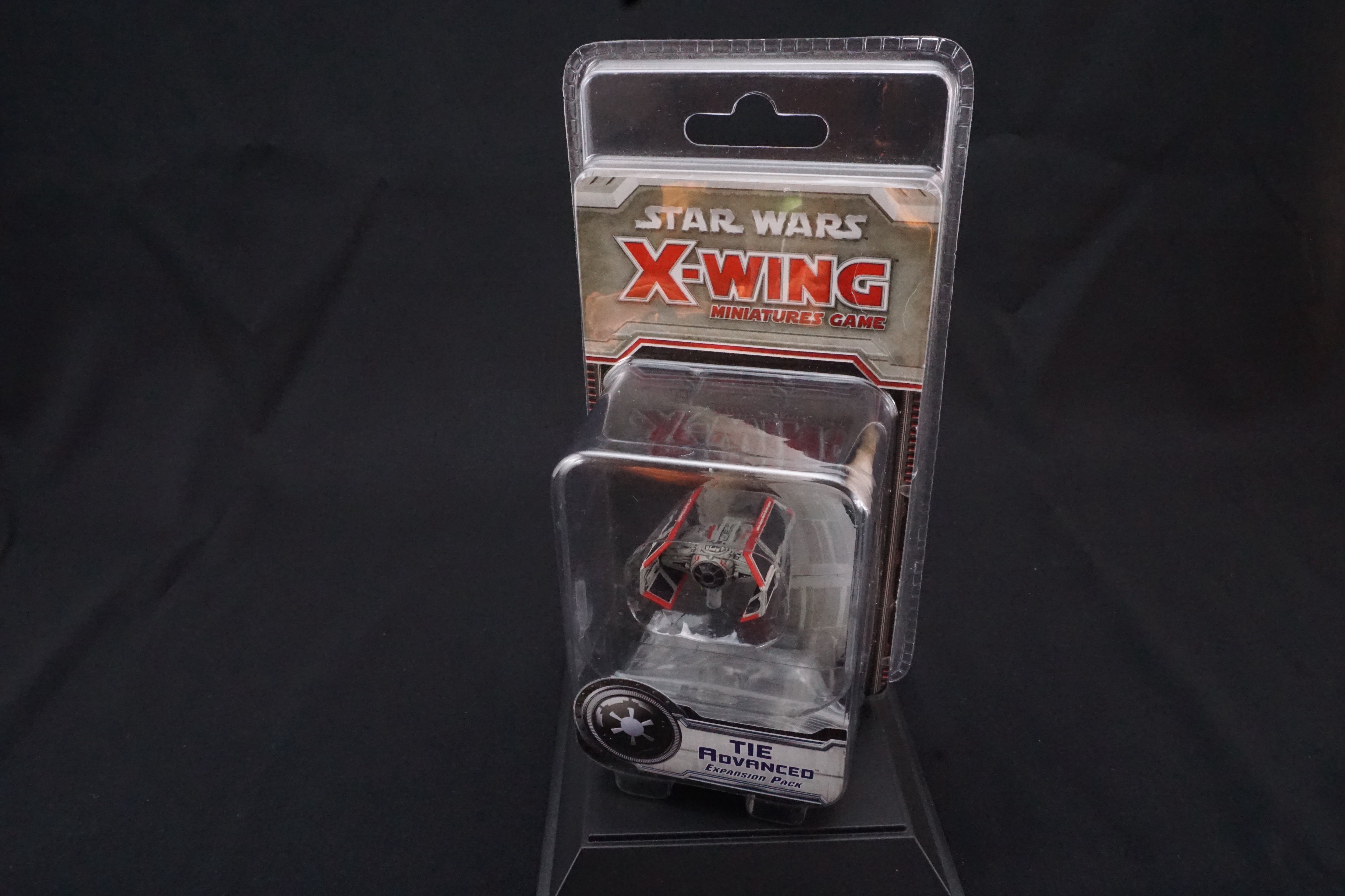 Star Wars X-Wing Miniatures Game TIE Advanced Pro Painted Sienar Fleet Systems