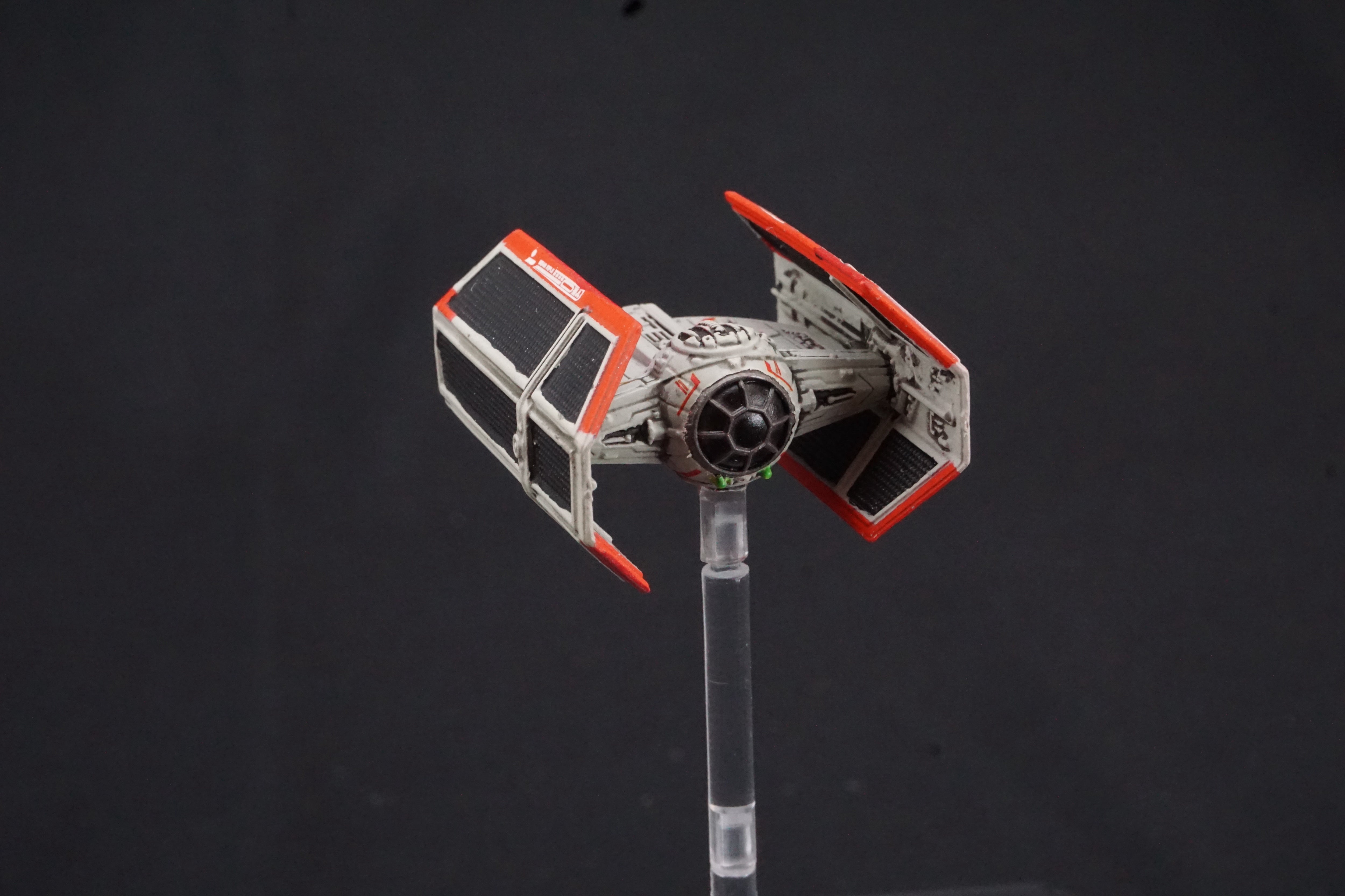 Star Wars X-Wing Miniatures Game TIE Advanced Pro Painted Sienar Fleet Systems