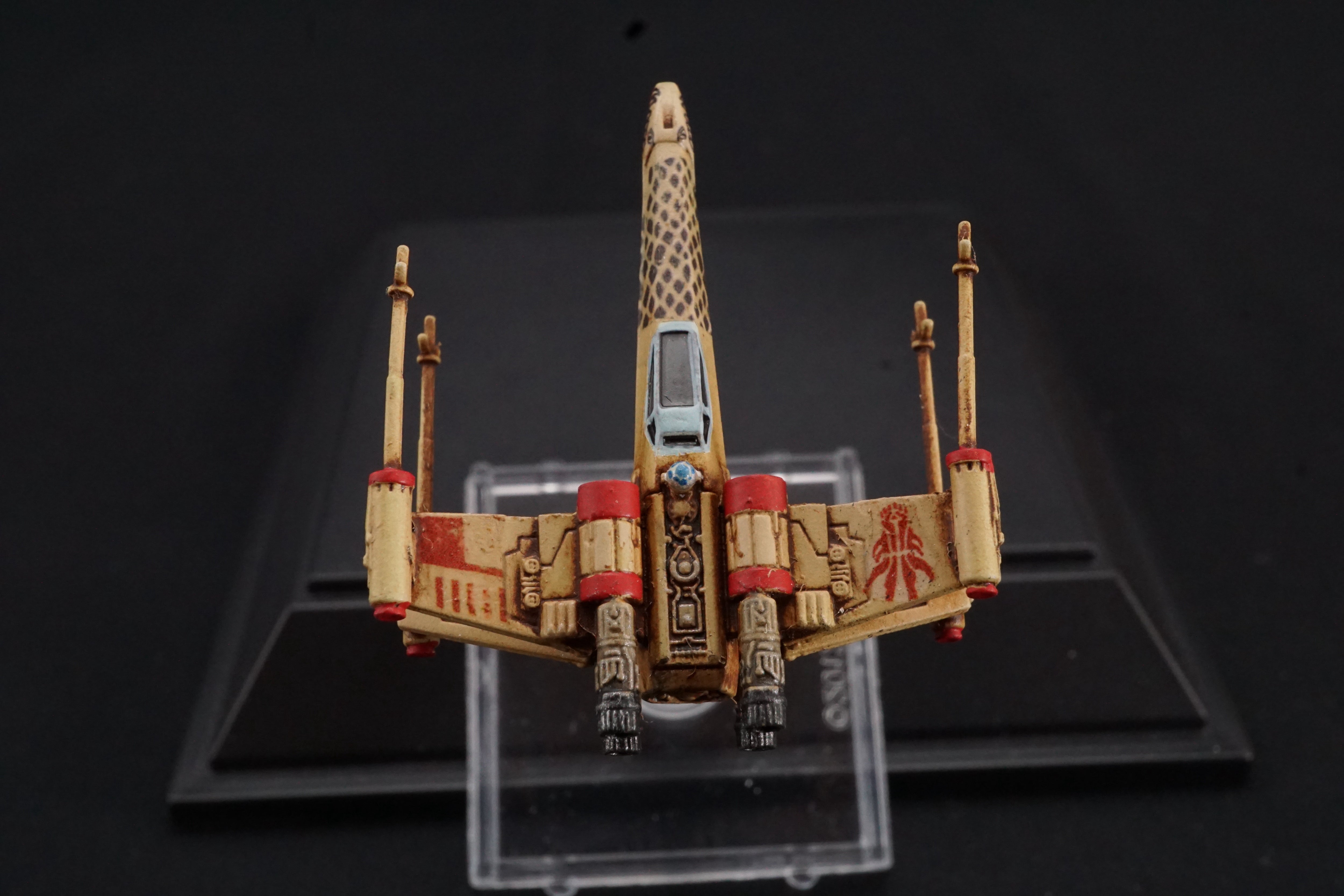 Star Wars X-Wing Miniatures Game Gavin Darklighter Krayt Dragon Rogue T-65 X-Wing Fighter Pro Painted