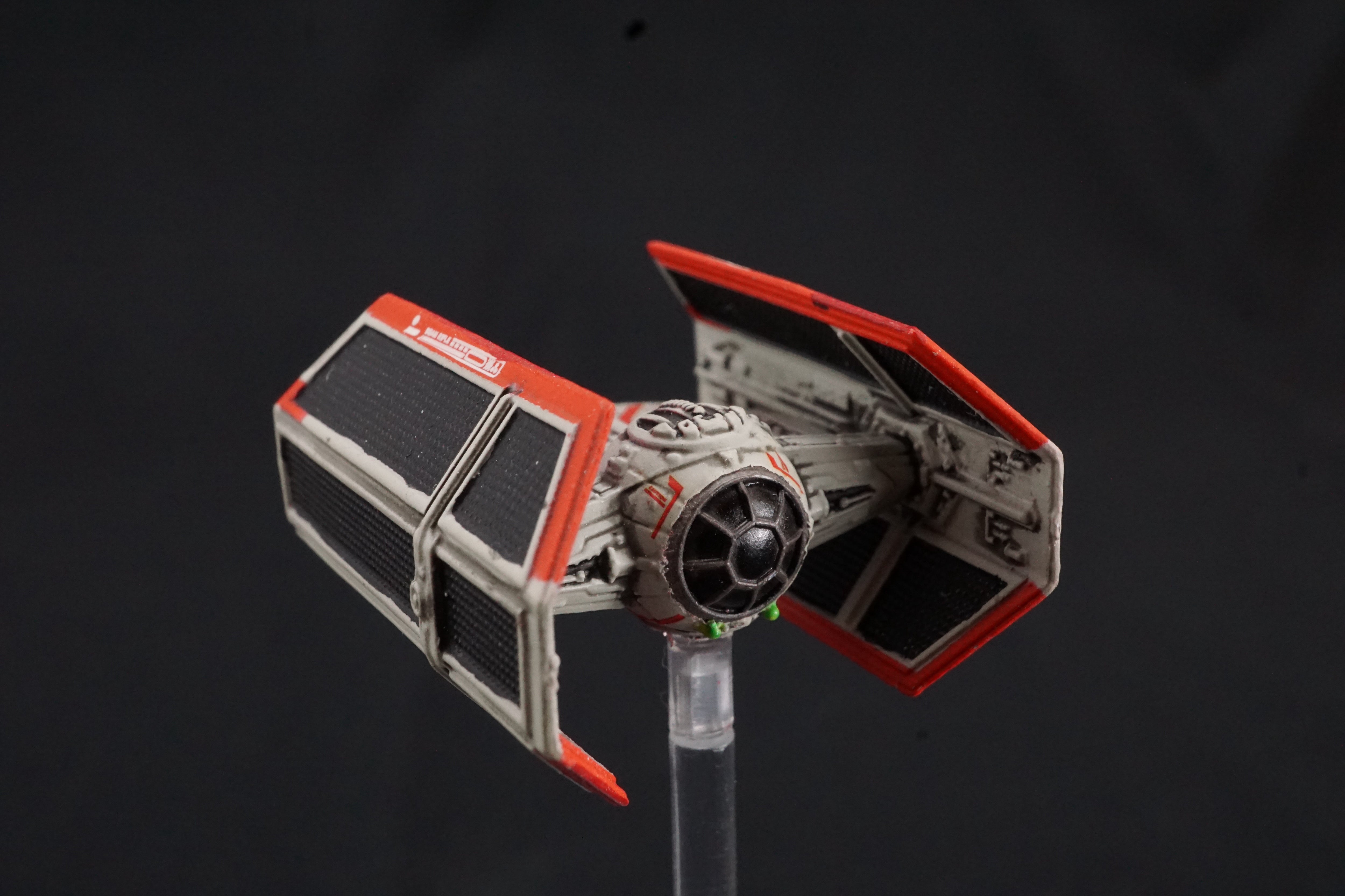 Star Wars X-Wing Miniatures Game TIE Advanced Pro Painted Sienar Fleet Systems