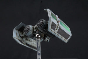 Star Wars X-Wing Miniatures Game TIE Bomber Shuttle Modification Pro Painted Green Fade