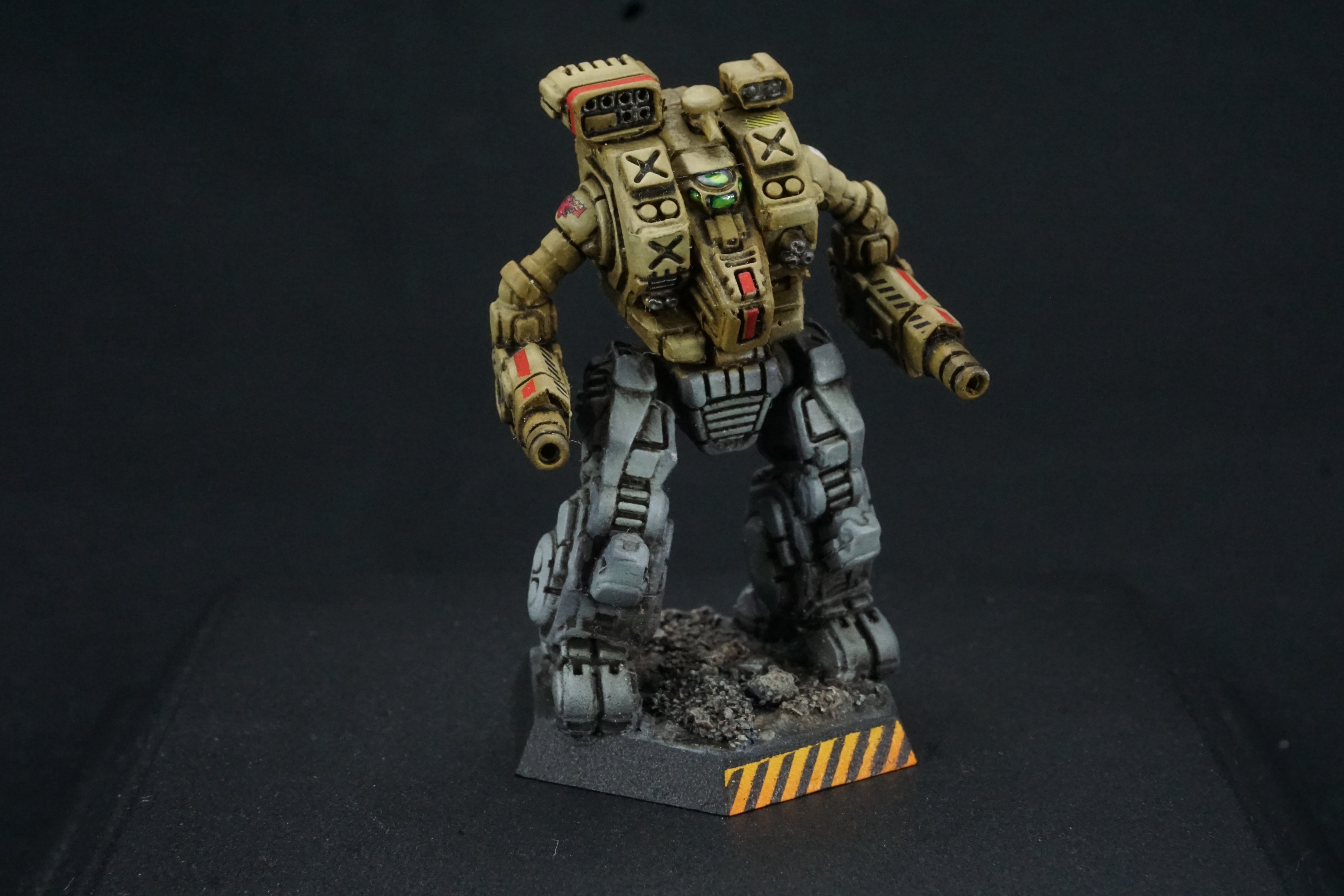 Battletech Catalyst Clan Wolf - Clan Heavy Striker Star Pro Painted (Made to Order)