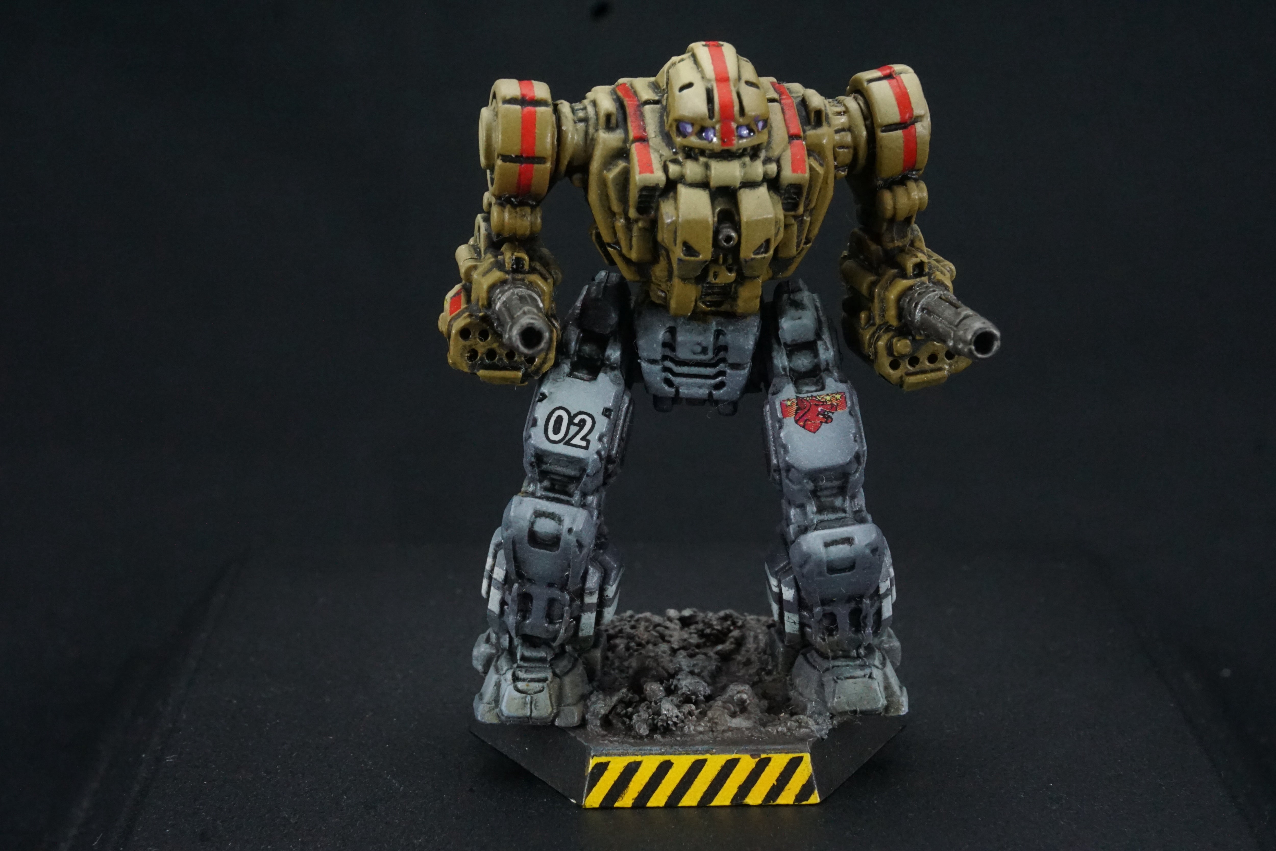 Battletech Catalyst Clan Wolf - Clan Heavy Striker Star Pro Painted (Made to Order)