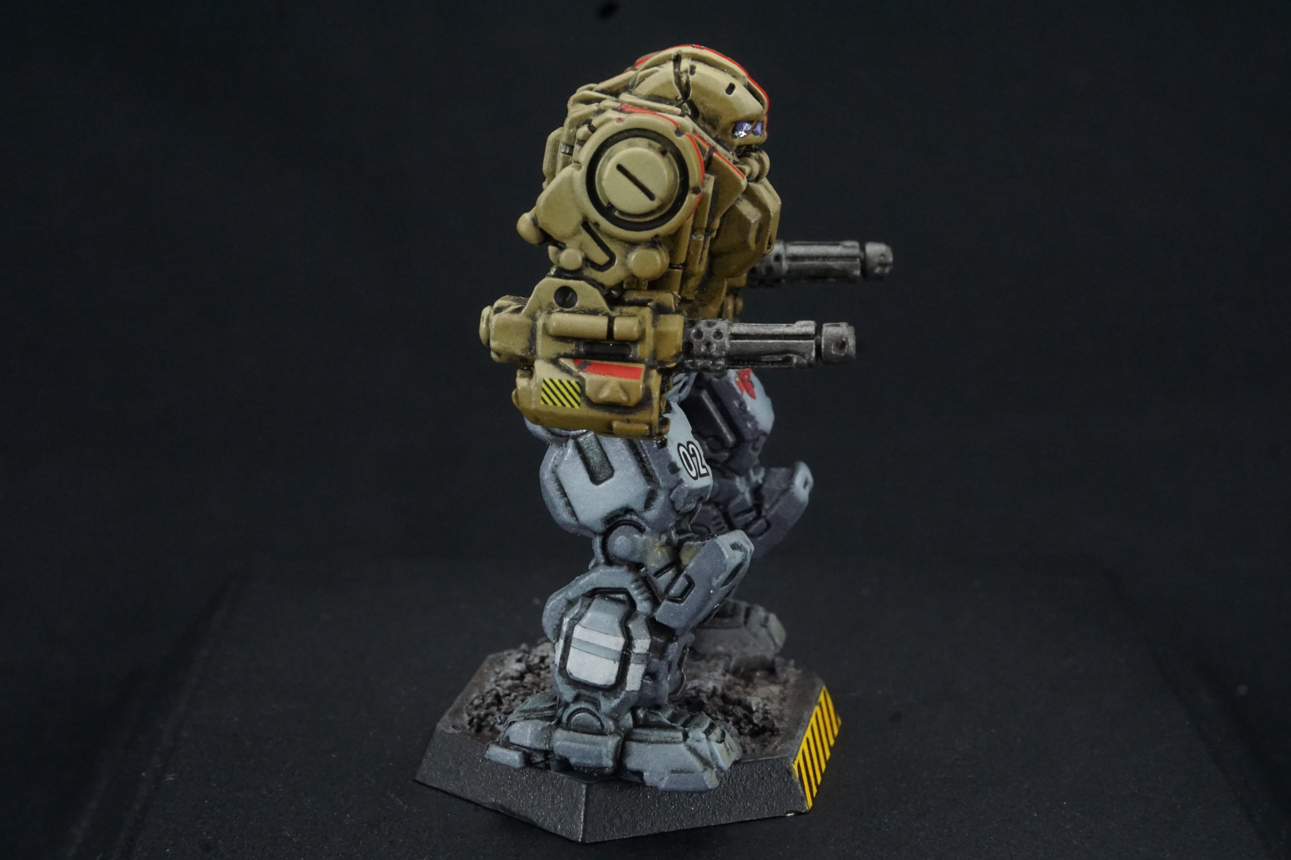 Battletech Catalyst Clan Wolf - Clan Heavy Striker Star Pro Painted (Made to Order)