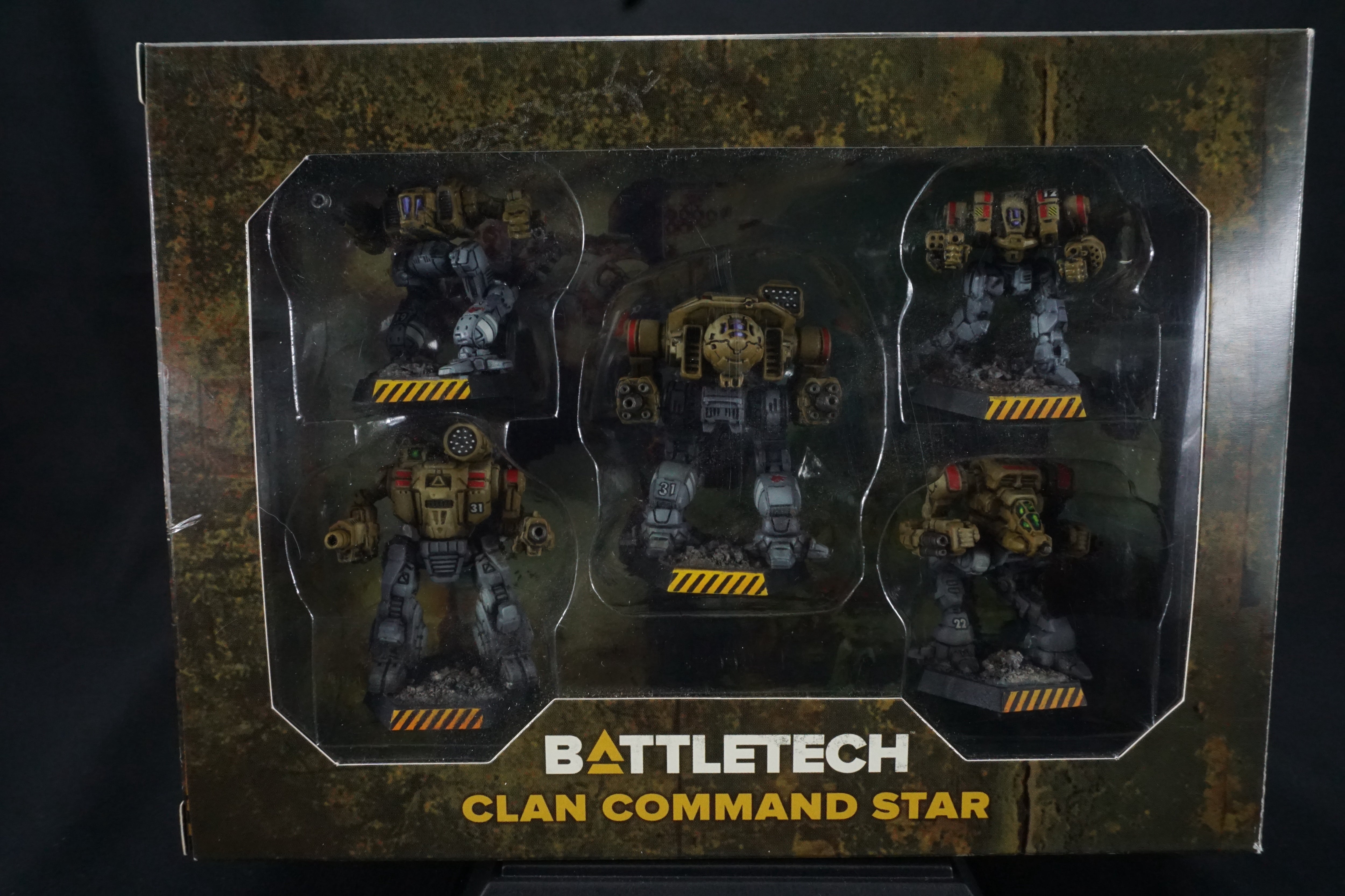 Battletech Catalyst Clan Wolf Beta Galaxy - Clan Command Star Pro Painted (Made to Order)