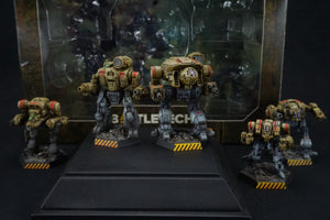 Battletech Catalyst Clan Wolf Beta Galaxy - Clan Command Star Pro Painted (Made to Order)