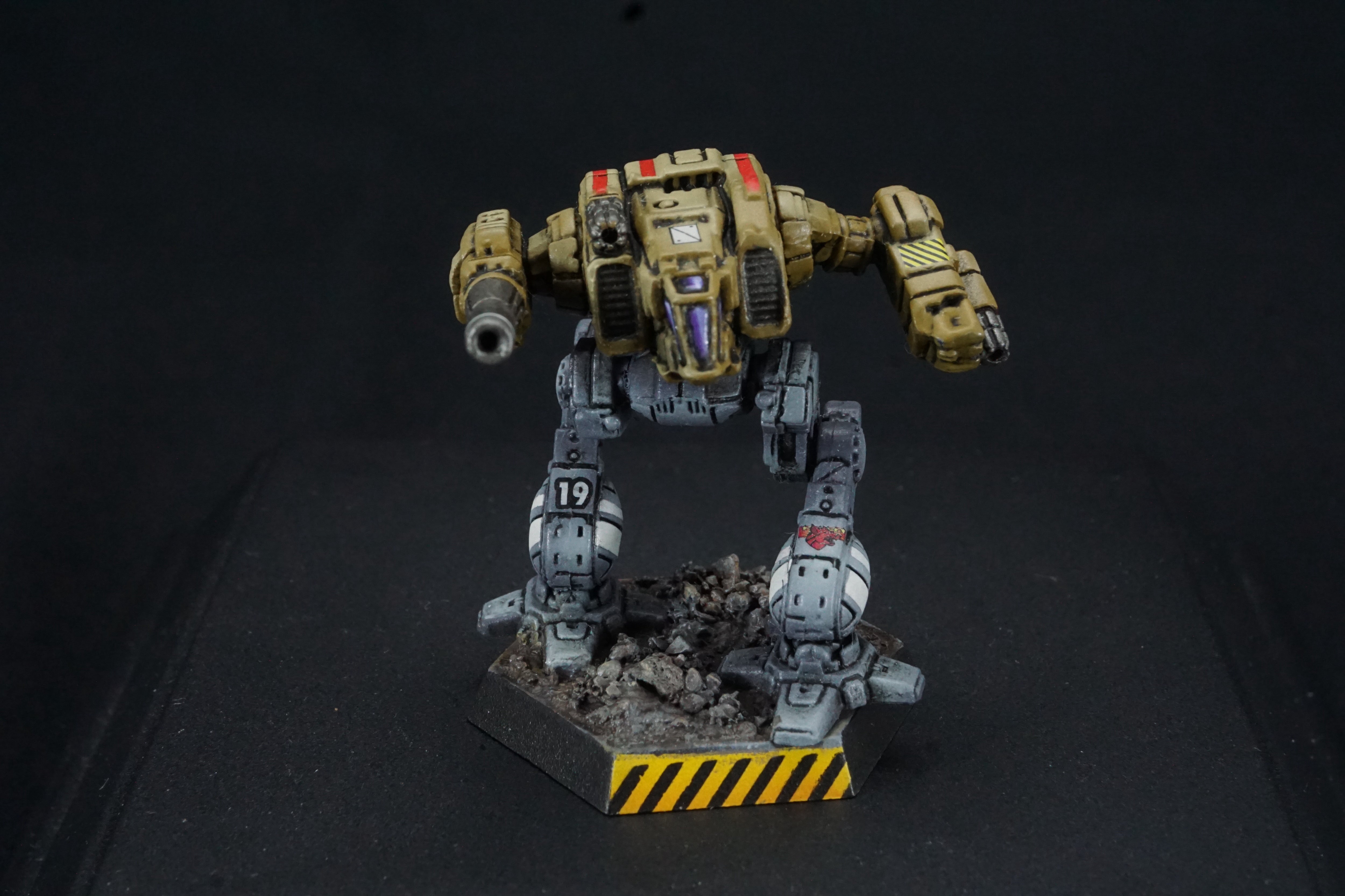 Battletech Catalyst Clan Wolf Beta Galaxy - Clan Command Star Pro Painted (Made to Order)