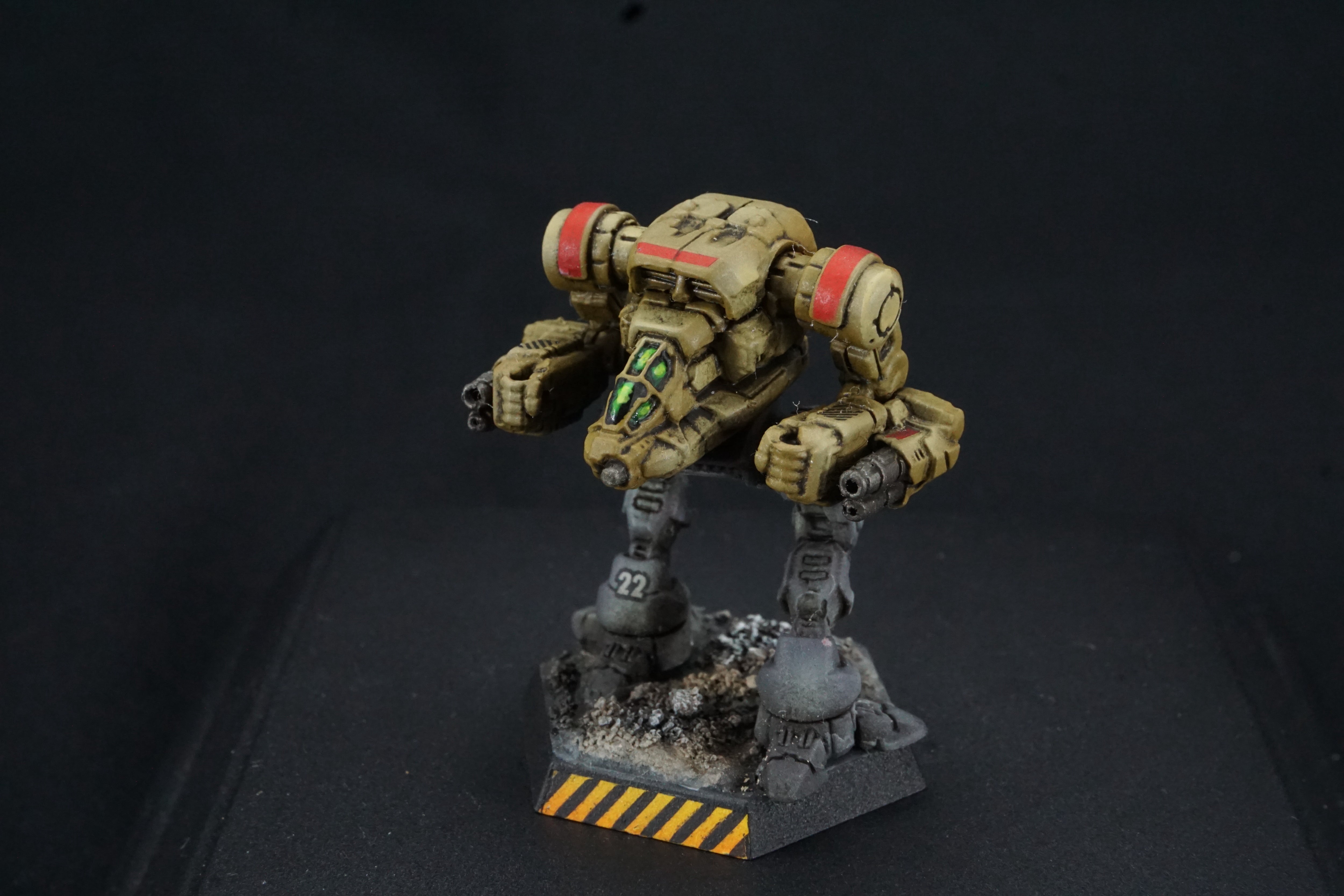 Battletech Catalyst Clan Wolf Beta Galaxy - Clan Command Star Pro Painted (Made to Order)