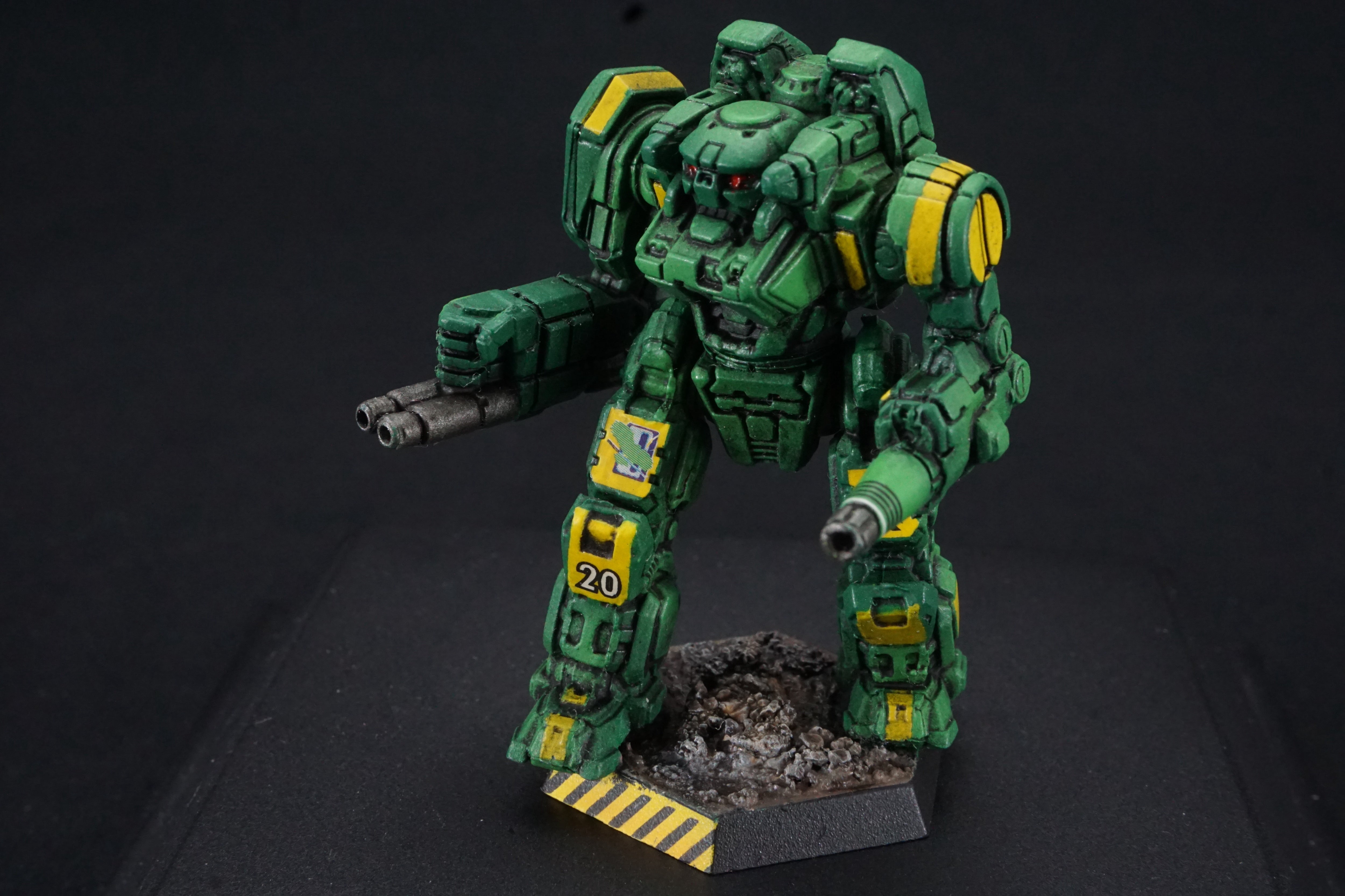 Battletech Catalyst Clan Invasion Box Set Clan Jade Falcon Pro Painted (Made to Order)