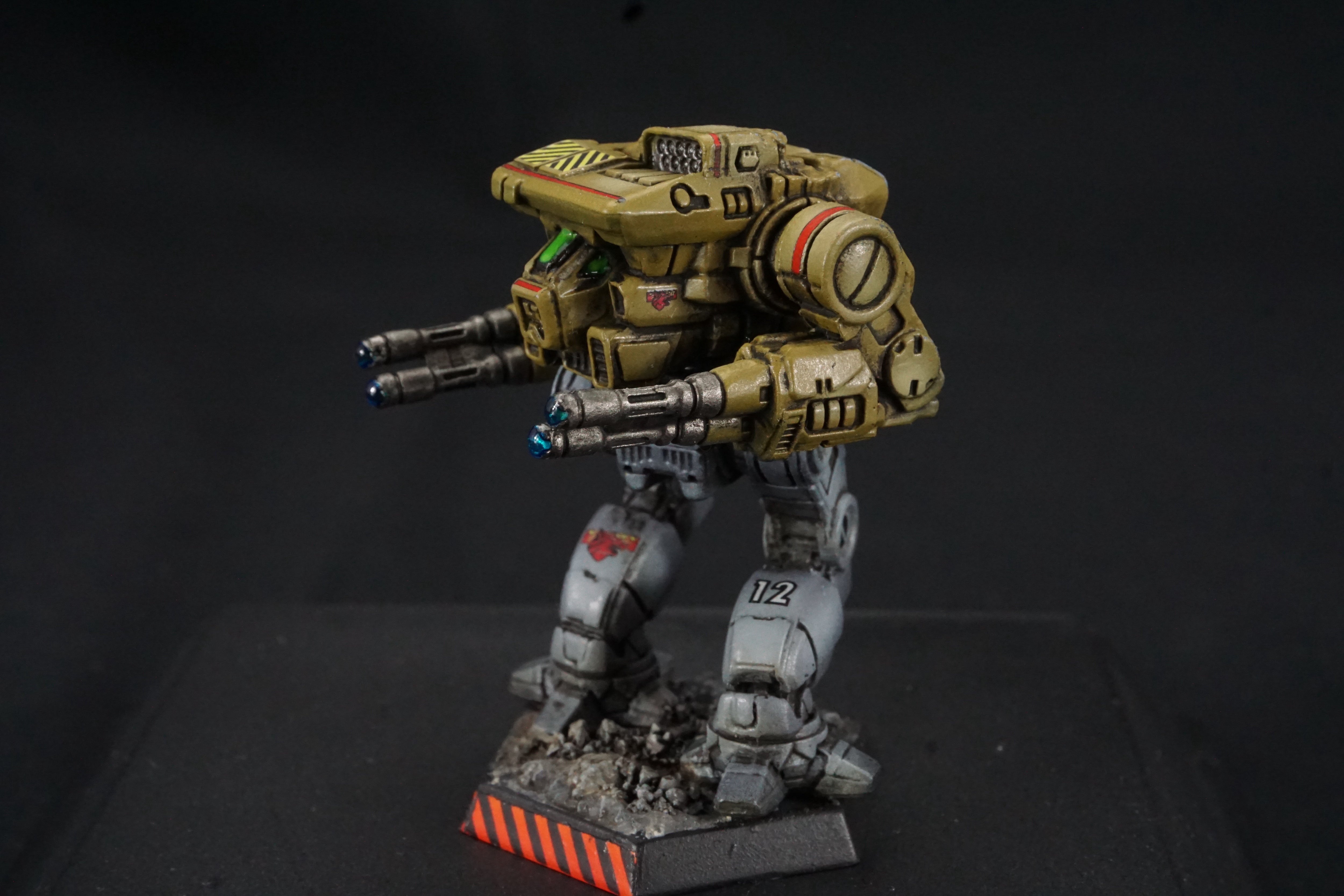 Battletech Catalyst Clan Wolf Beta Galaxy - Clan Fire Star Pro Painted (Made to Order)