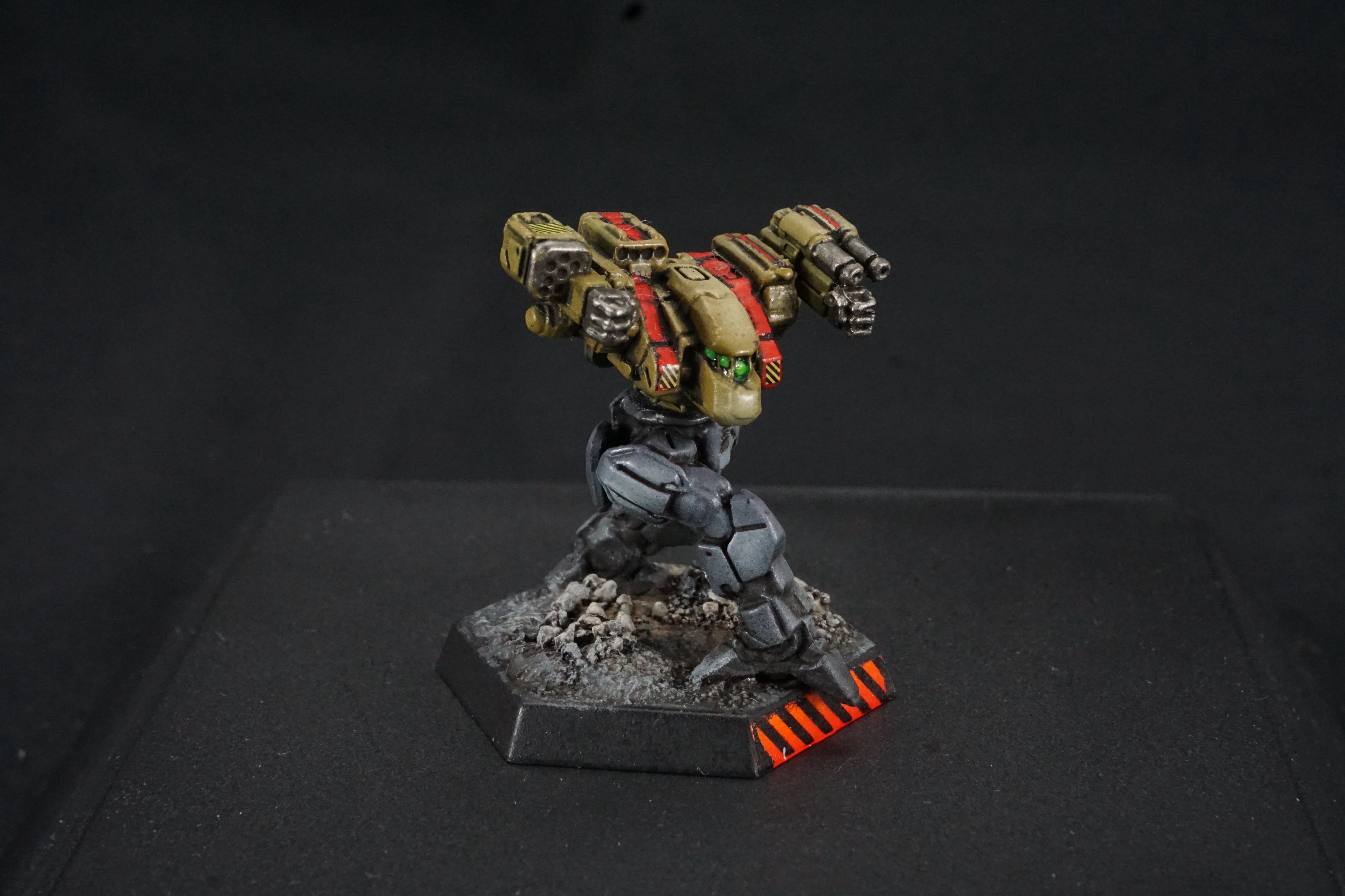 Battletech Catalyst Clan Wolf Beta Galaxy - Clan Fire Star Pro Painted (Made to Order)