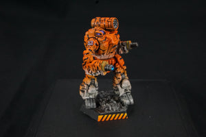 Battletech Catalyst Clan Wolf Gamma Galaxy Tiger Stripe - Clan Command Star Pro Painted (Made to Order)