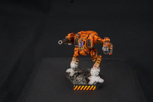 Battletech Catalyst Clan Wolf Gamma Galaxy Tiger Stripe - Clan Command Star Pro Painted (Made to Order)