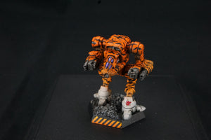 Battletech Catalyst Clan Wolf Gamma Galaxy Tiger Stripe - Clan Command Star Pro Painted (Made to Order)