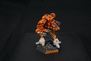 Battletech Catalyst Clan Wolf Gamma Galaxy Tiger Stripe - Clan Command Star Pro Painted (Made to Order)