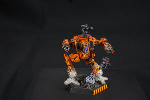 Battletech Catalyst Clan Wolf Gamma Galaxy Tiger Stripe - Clan Command Star Pro Painted (Made to Order)