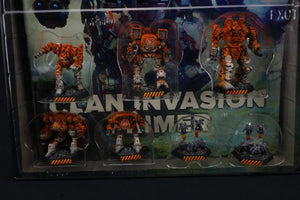 Battletech Catalyst Clan Invasion Box Set Clan Wolf Gamma Galaxy Pro Painted (Made to Order)