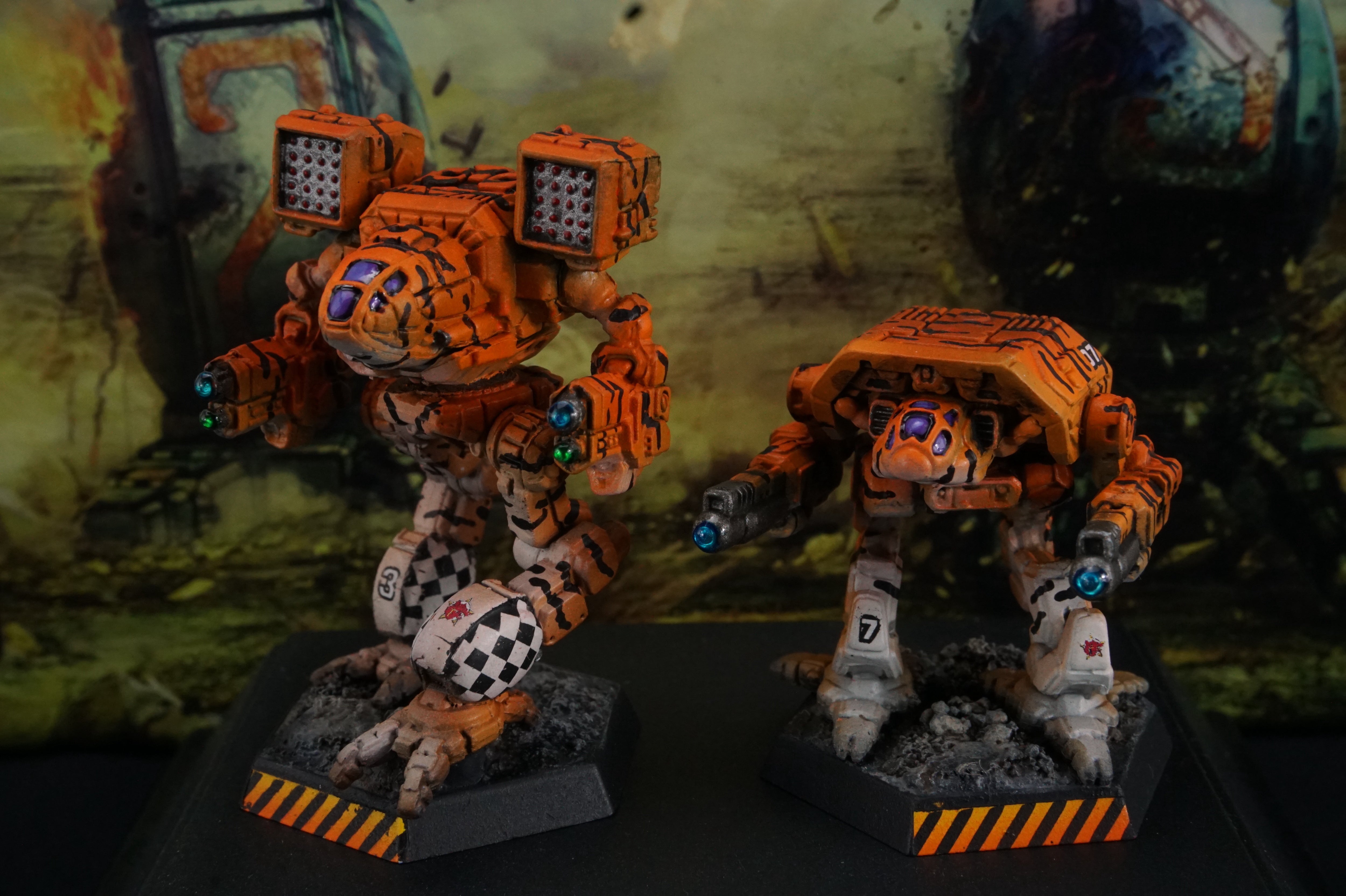 Battletech Catalyst Clan Invasion Box Set Clan Wolf Gamma Galaxy Pro Painted (Made to Order)