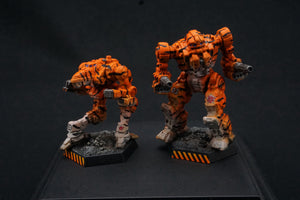 Battletech Catalyst Clan Wolf Gamma Galaxy Tiger Stripe - Clan Heavy Striker Star Pro Painted (Ready to Ship)