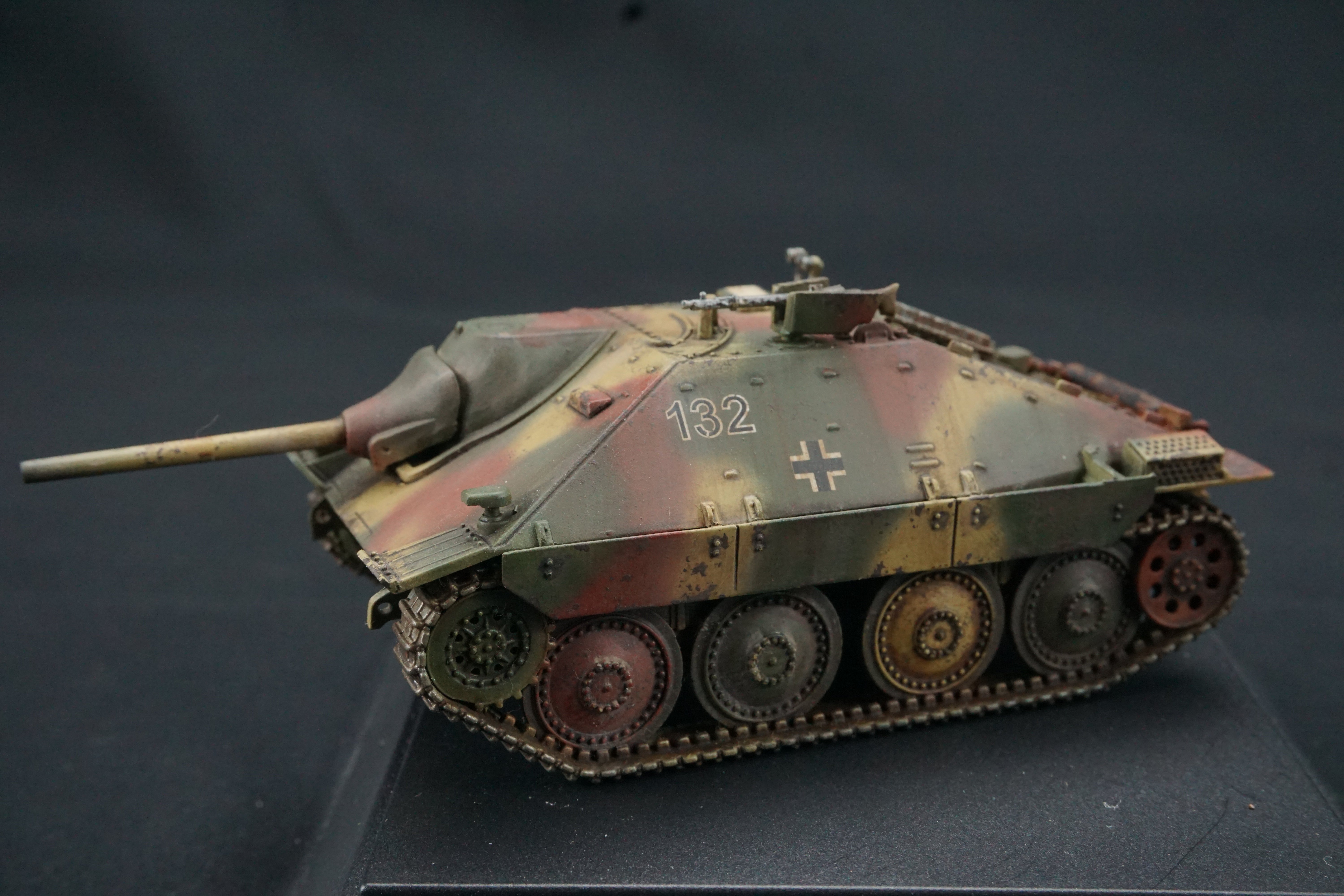 Pro Painted Bolt Action Battlegroup 28mm German Hetzer Rubicon Model Tank
