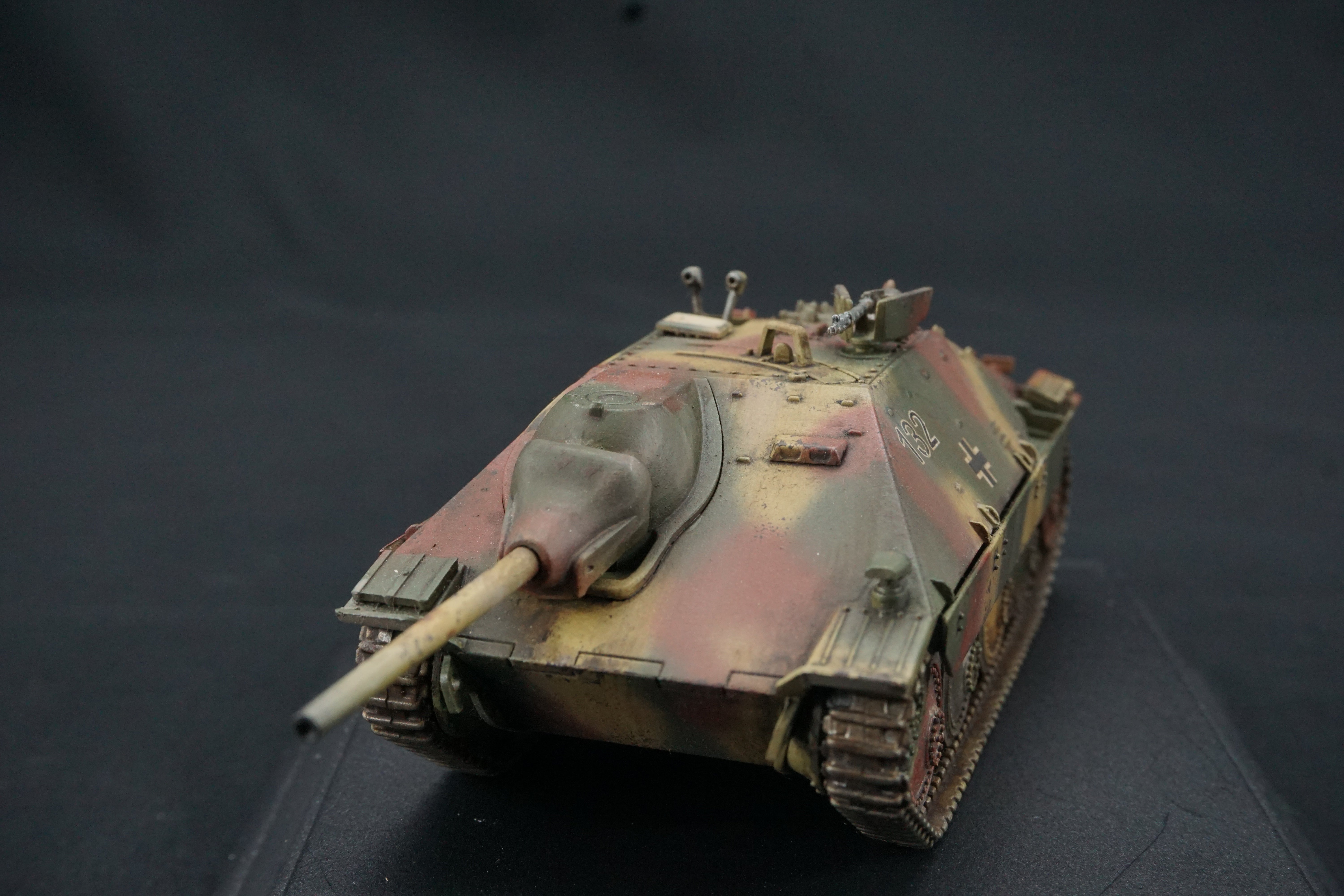 Pro Painted Bolt Action Battlegroup 28mm German Hetzer Rubicon Model Tank