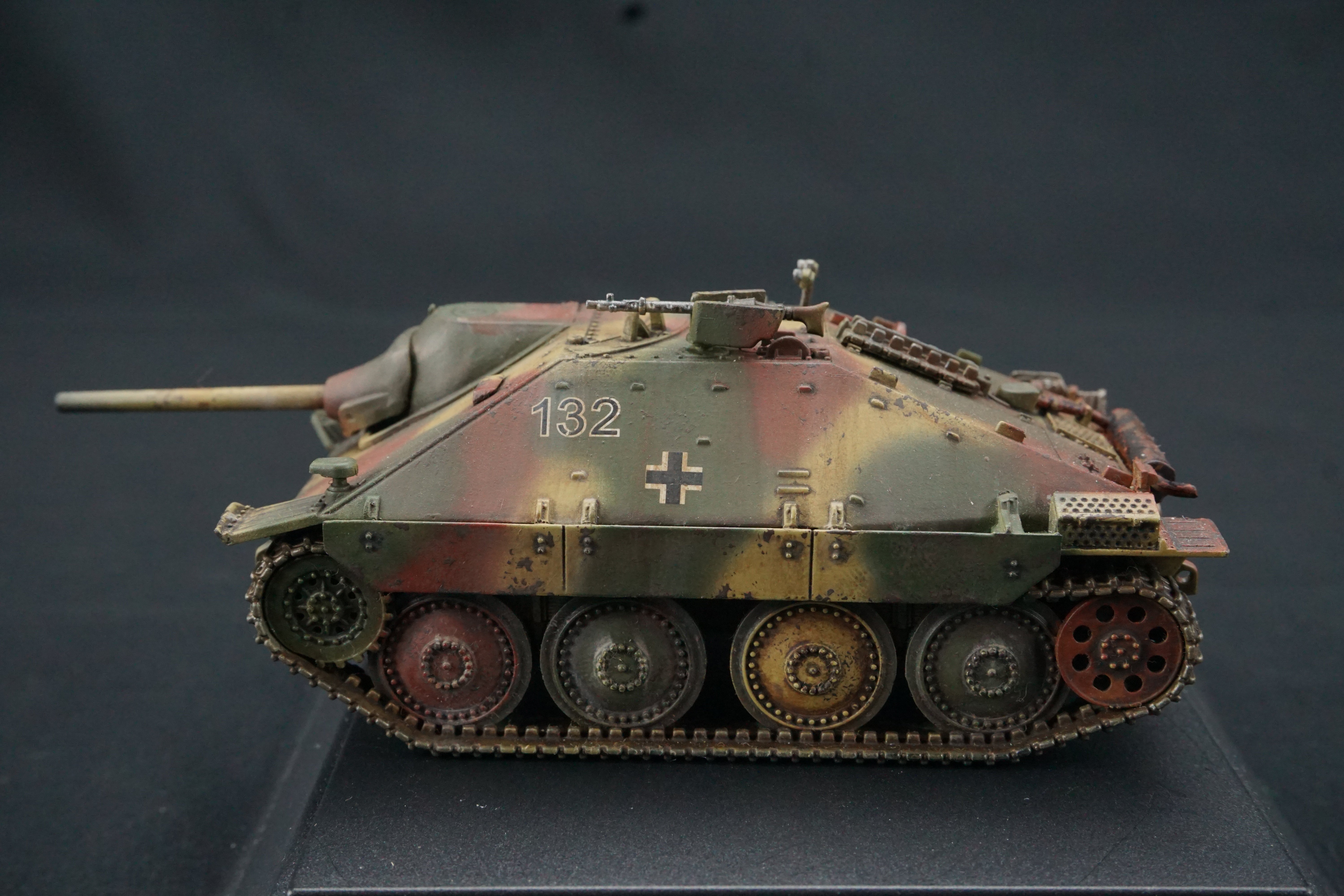 Pro Painted Bolt Action Battlegroup 28mm German Hetzer Rubicon Model Tank
