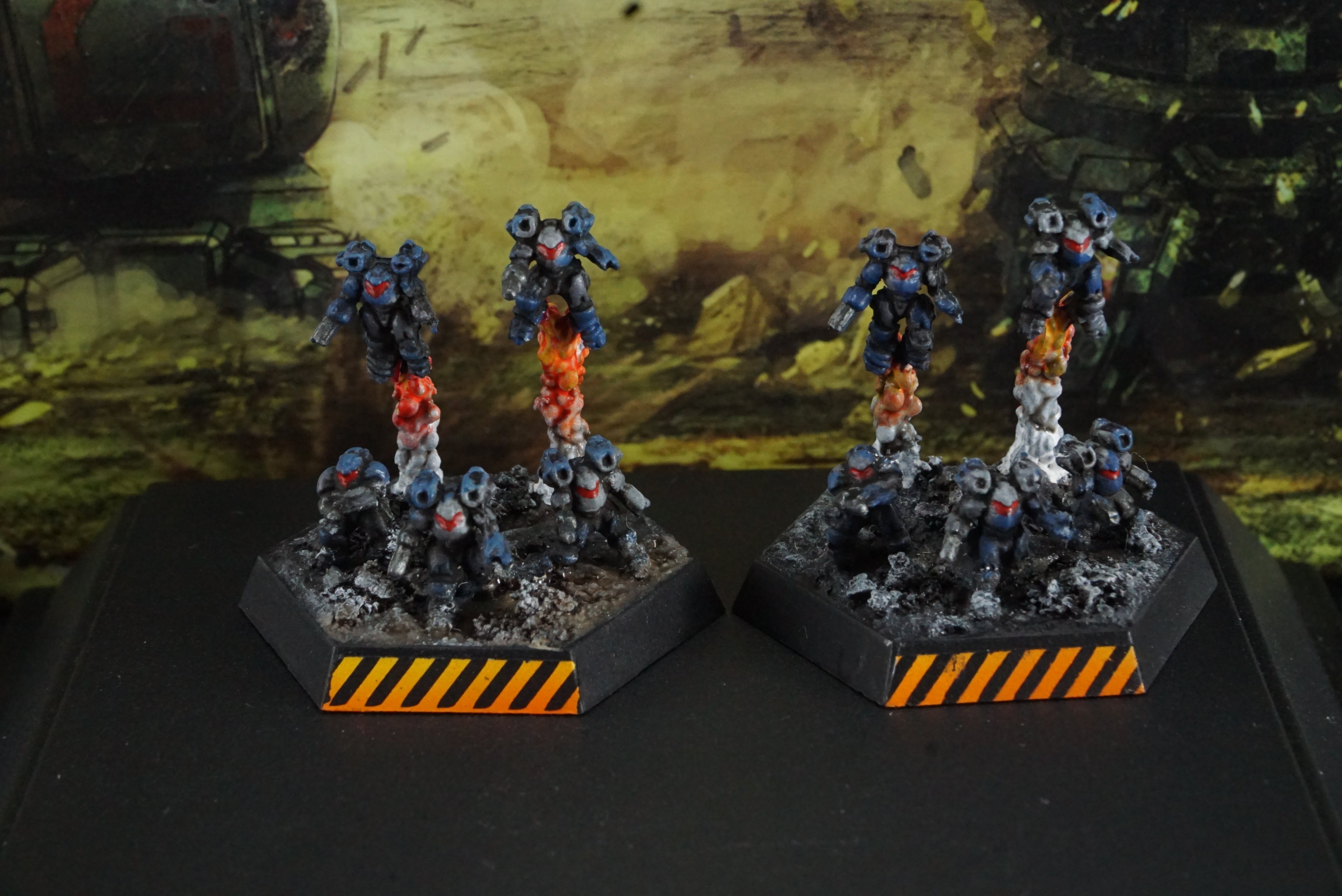 Battletech Catalyst Clan Invasion Box Set Clan Ghost Bear Pro Painted (Made to Order)