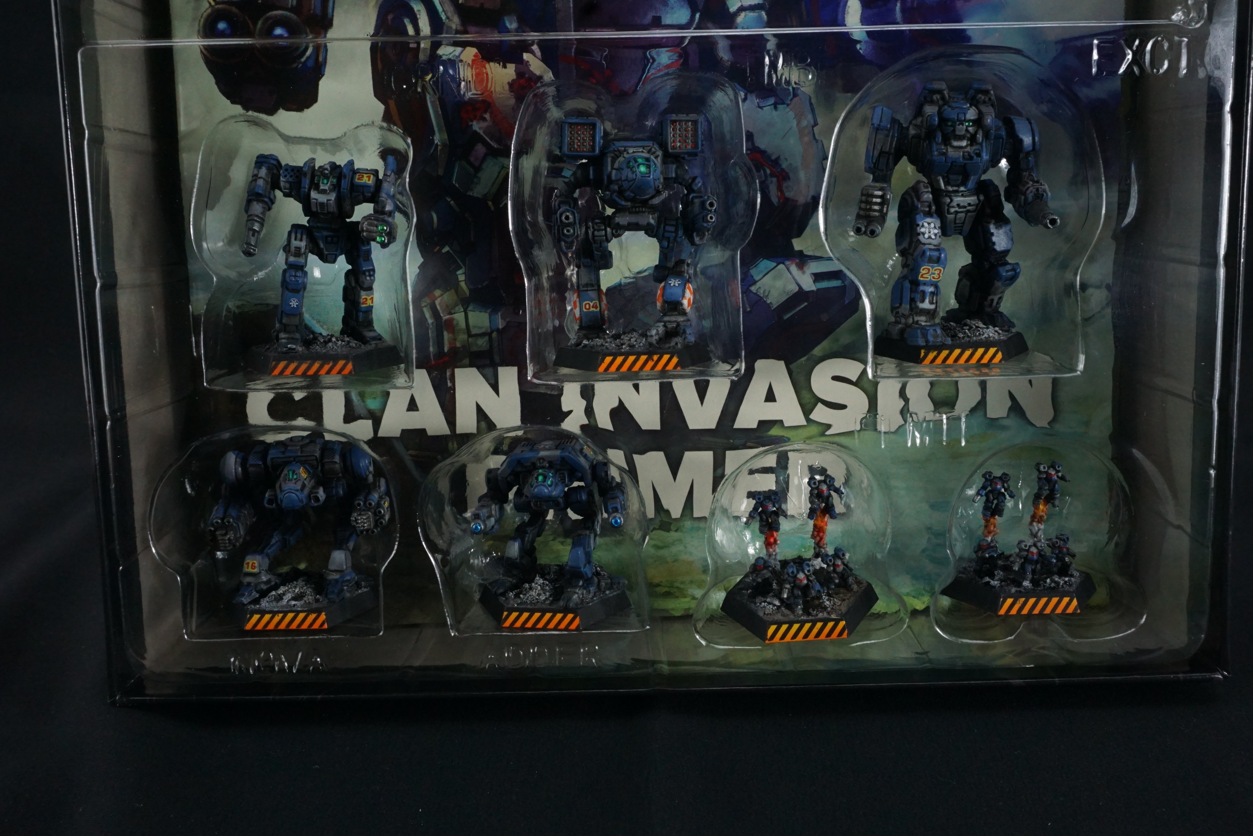 Battletech Catalyst Clan Invasion Box Set Clan Ghost Bear Pro Painted (Made to Order)