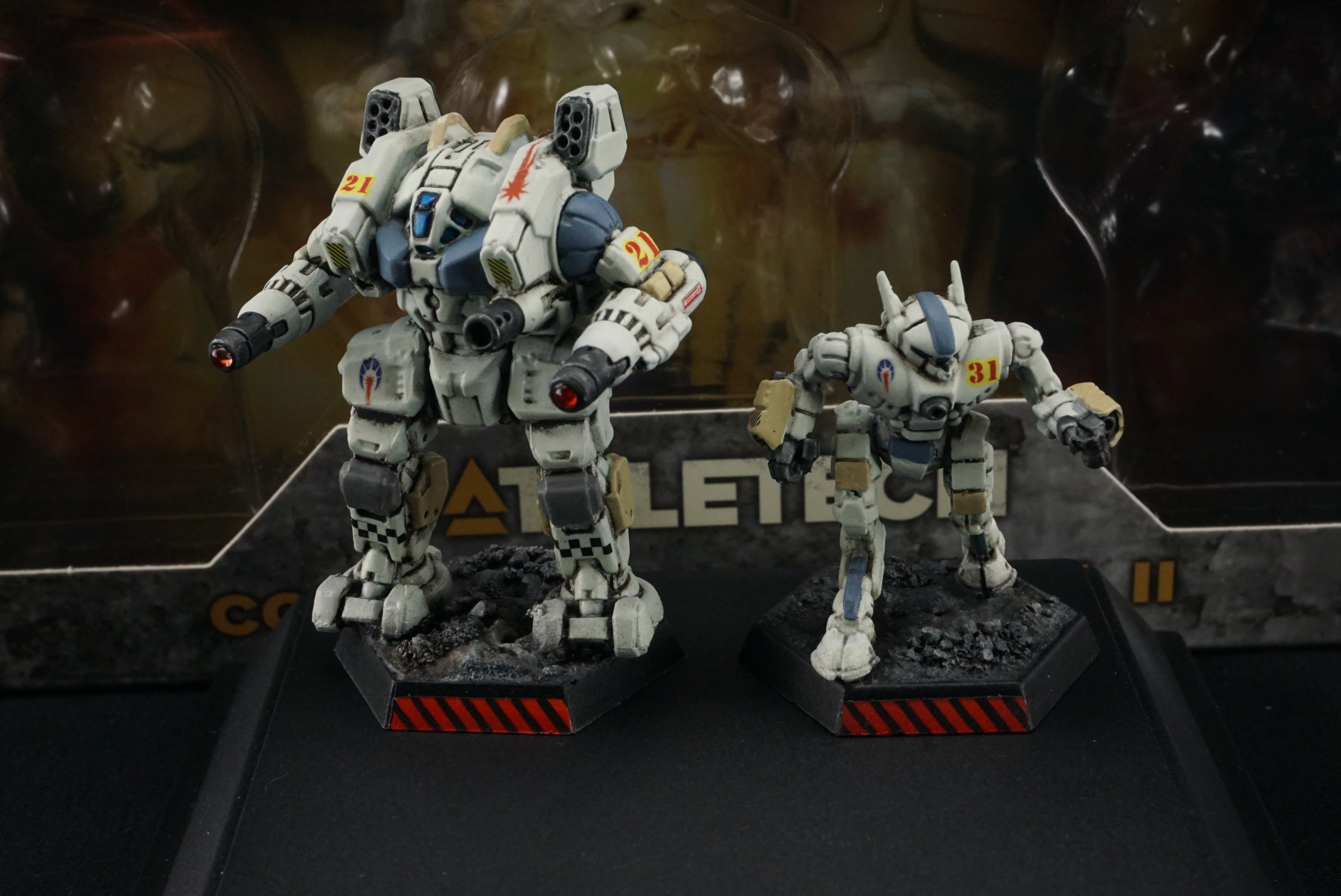 Battletech Catalyst Game Labs Comstar Battle Level II Lance Box Pro Painted (Made to Order)