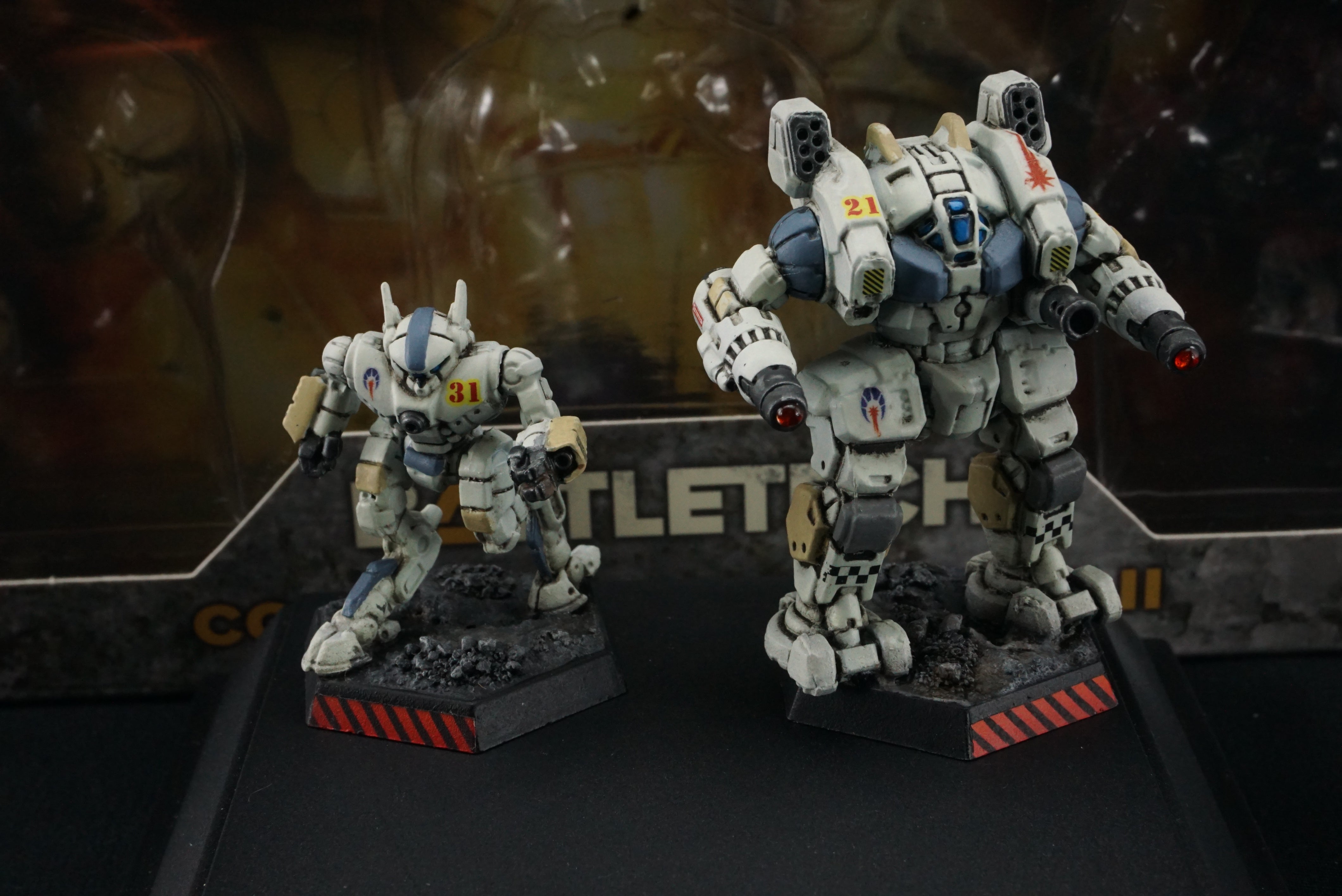 Battletech Catalyst Game Labs Comstar Battle Level II Lance Box Pro Painted (Made to Order)